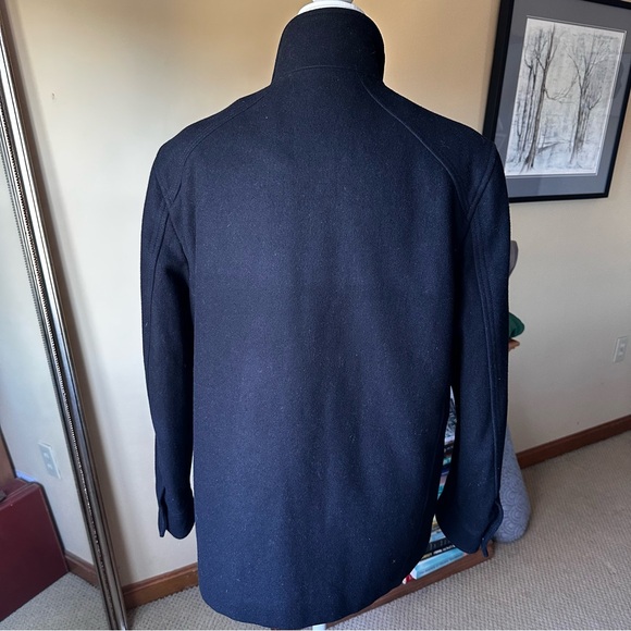 Cole Haan Men's Black Wool Field Jacket - Picture 12 of 16